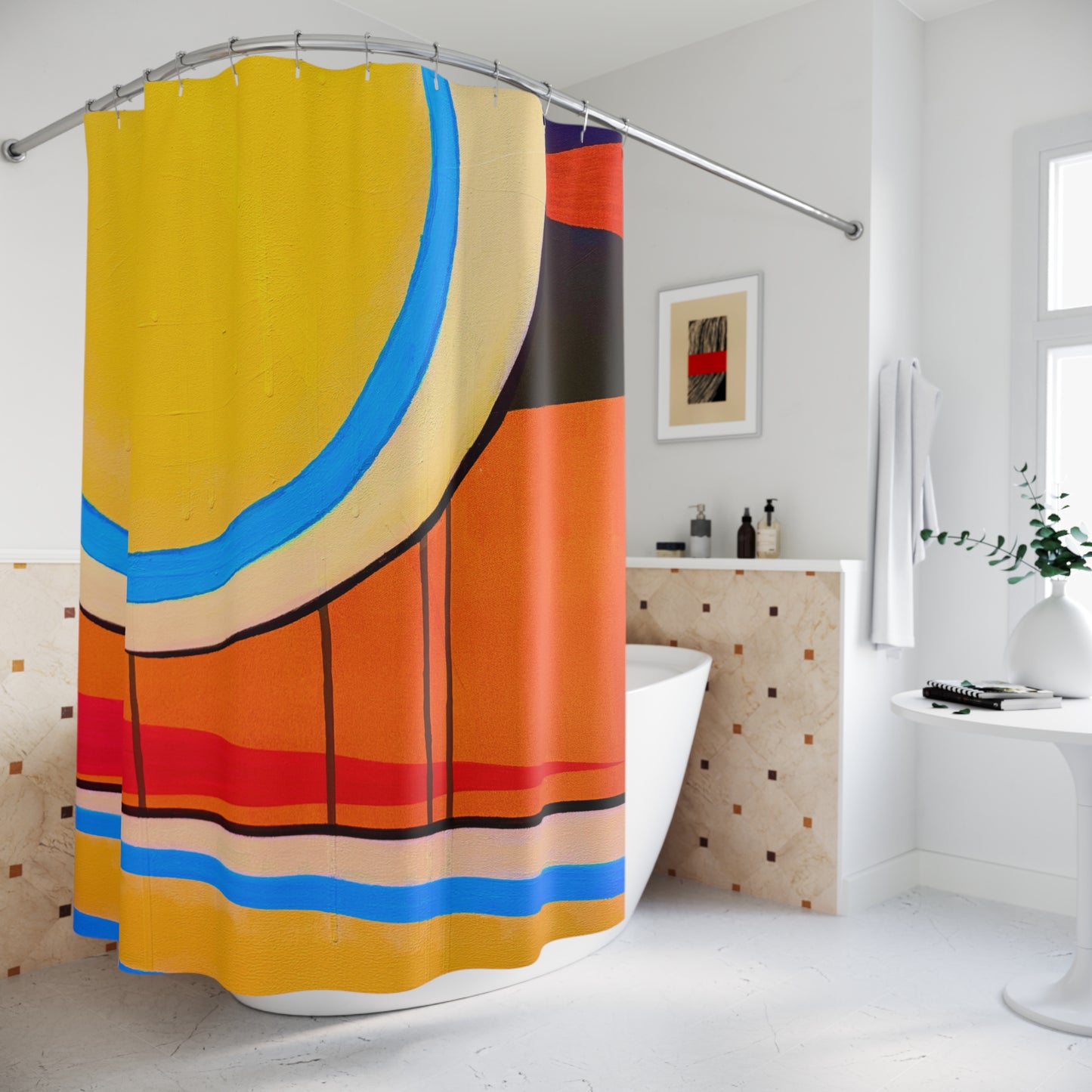 Shower Curtains - Mid Century Modern Design