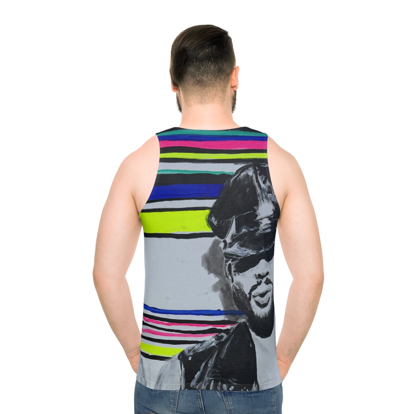 Vibrant Unisex Tank Top | Stylish Summer Wear, LGBTQ+ Pride Gear, Festival Outfit, Unique Graphic Tee, Casual Streetwear