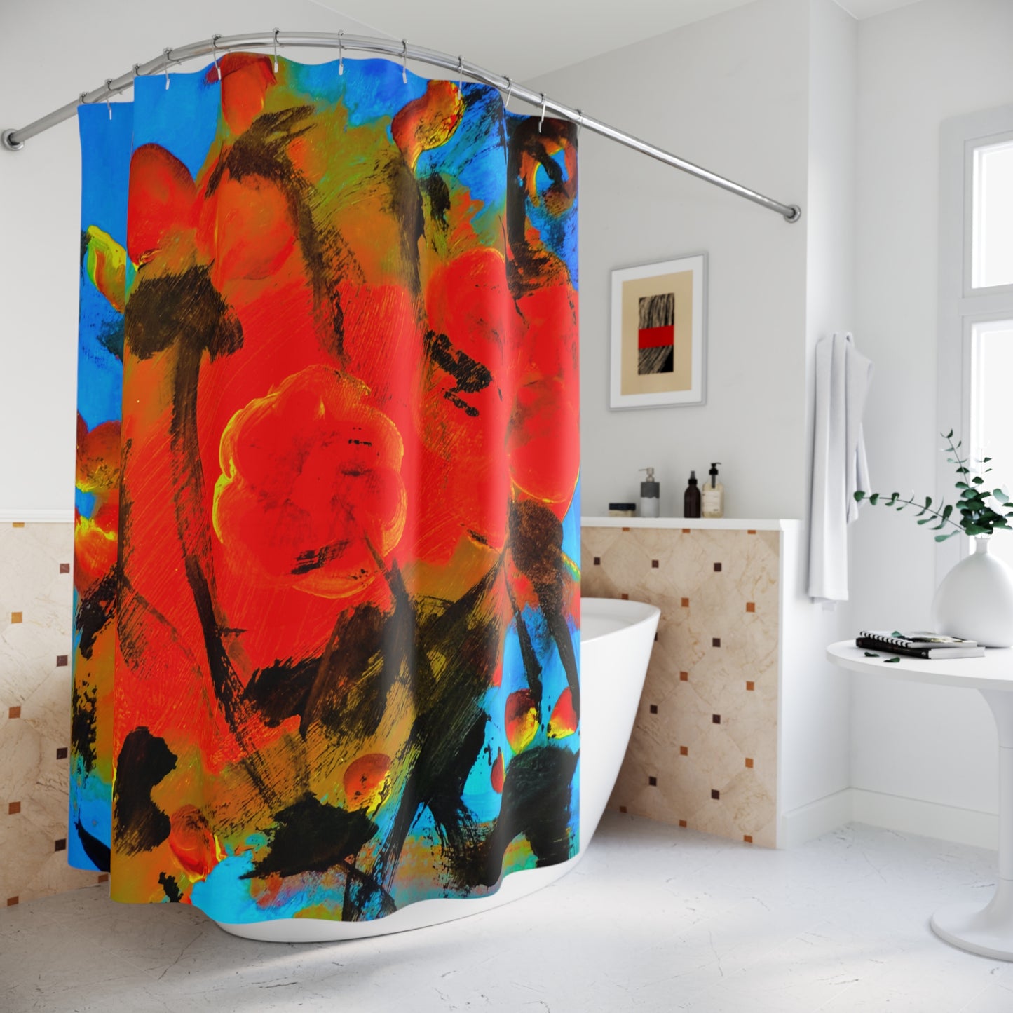 Shower Curtains Love Explosion Design