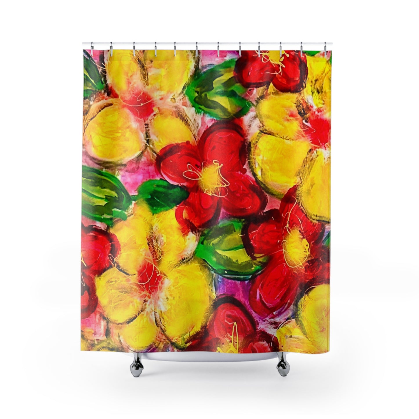 Floral Shower Curtains for MAE (Granny) - Perfect for a Refreshing Bathroom Décor