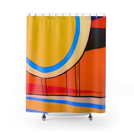 Shower Curtains - Mid Century Modern Design