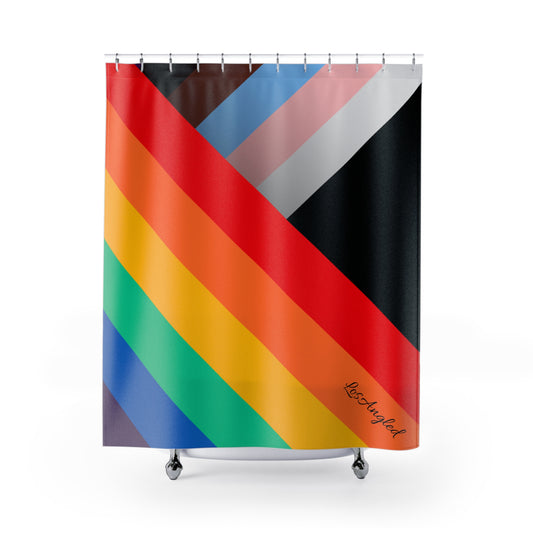 Pride 2025 Shower Curtain - Vibrant Design for LGBTQ+ Celebrations, Bathroom Decor, Colorful Home Accent, Gift for Pride Month, [...]