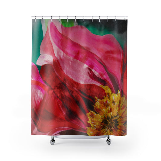 Floral Shower Curtain - Male Model Collection